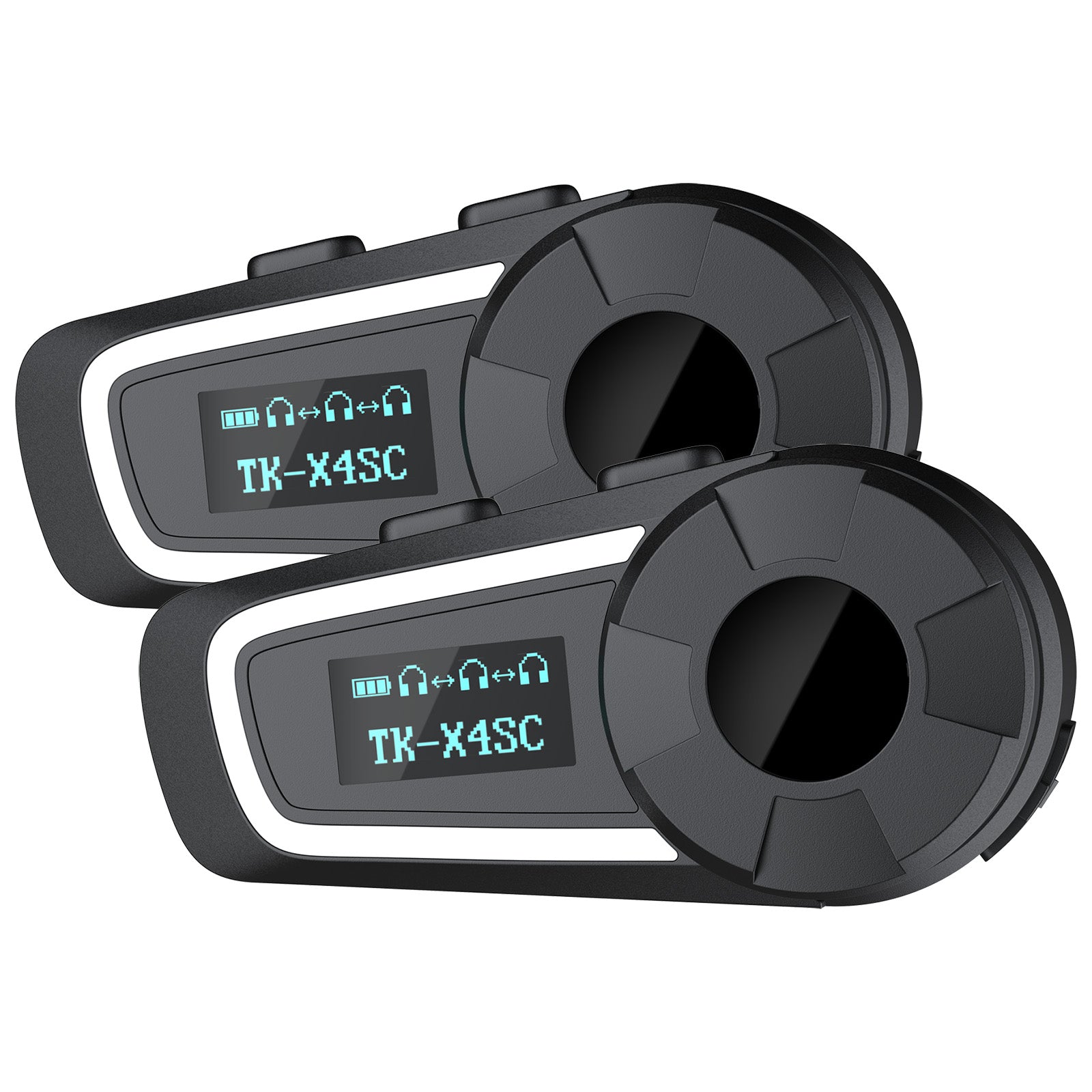 TK-X4SC Motorcycle Intercom Kit with Screen